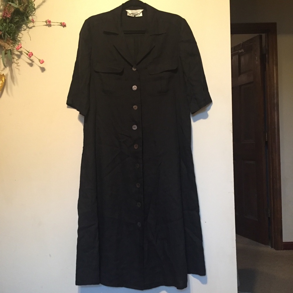 MaxMara flaxlinen dress